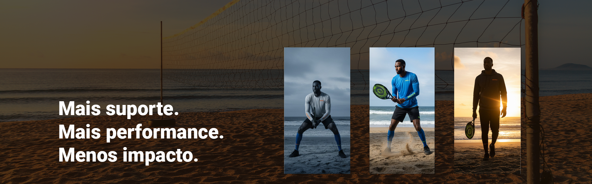 Mais suporte. Mais performance. Menos impacto.